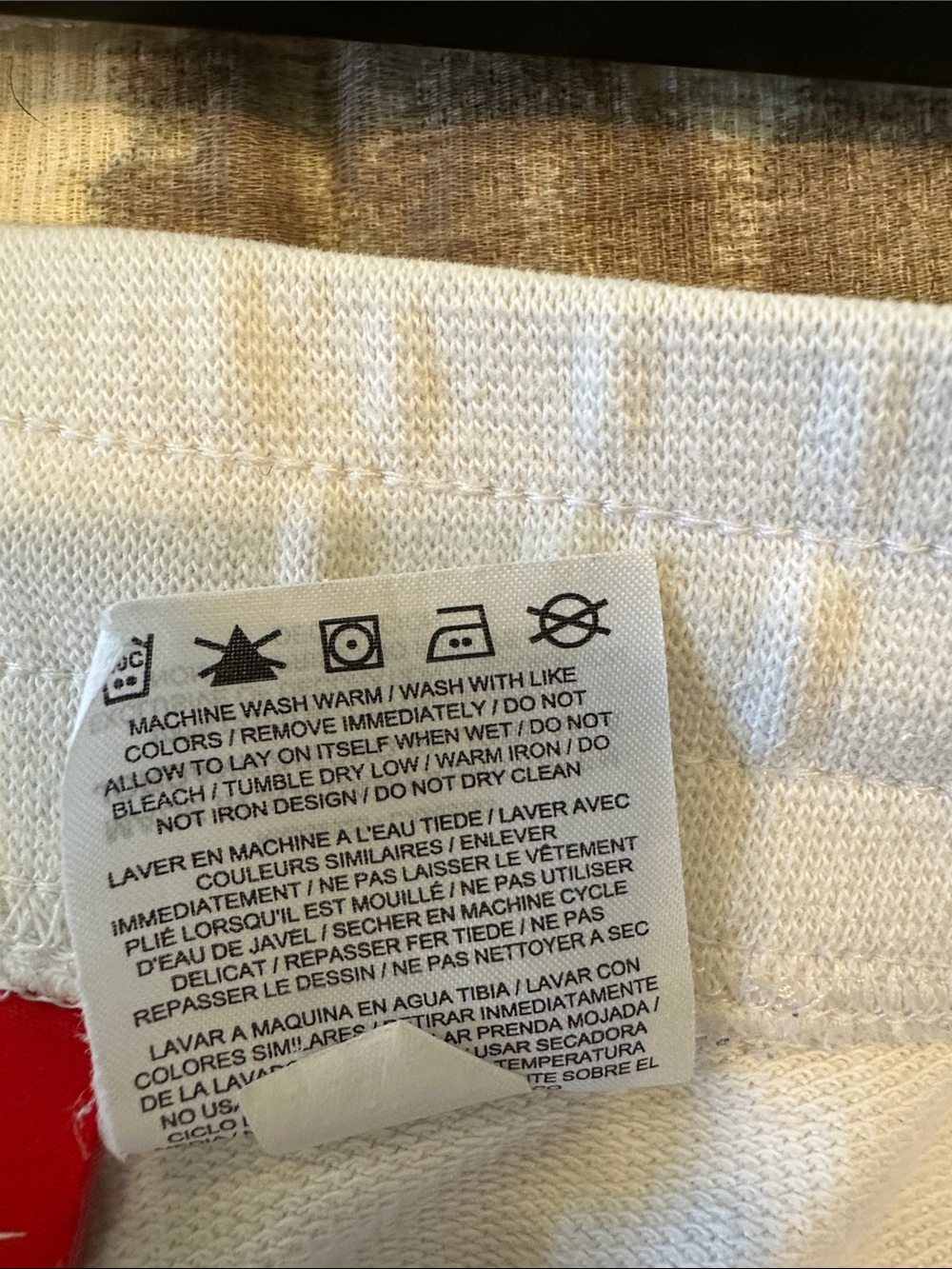 Nike White Athletic Shorts with Black Logo - Picture 5 of 14